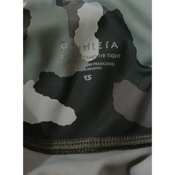 Lot 3 Women’s XS Activewear Leggings Athleta Camo VS PINK Ruched Juicy Couture - Picture 15 of 16